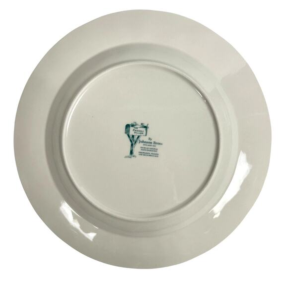 Johnson Bros Friendly Village England Vintage The Old Mill Plate-10.5" - Picture 7 of 8